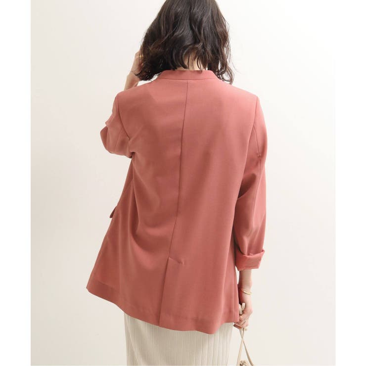 NOBLE]ノーカラージャケット◇[品番：BYCW0004075]｜B.C STOCK