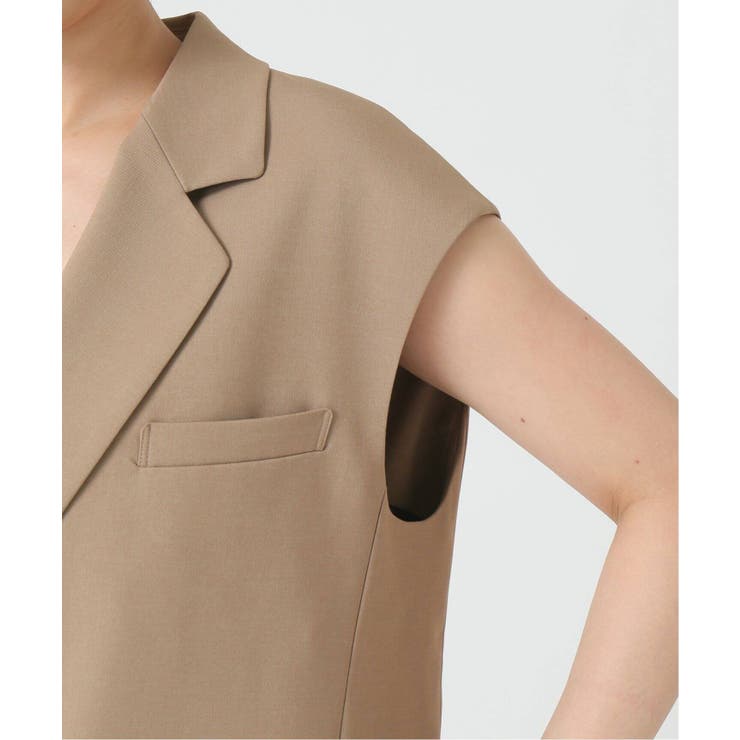 NOBLE]ツイルクロスジレ◇[品番：BYCW0004076]｜B.C STOCK（ベー