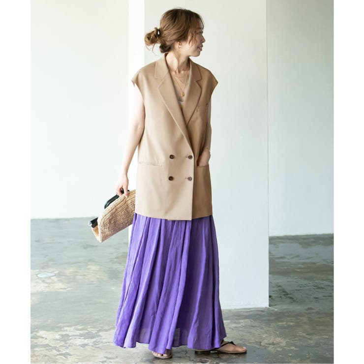 NOBLE]ツイルクロスジレ◇[品番：BYCW0004076]｜B.C STOCK（ベーセー 