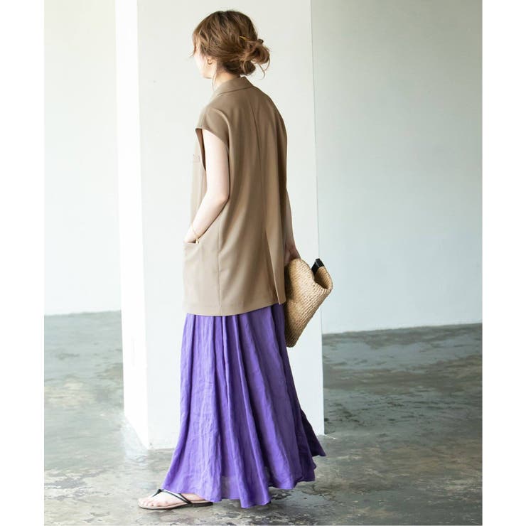 NOBLE]ツイルクロスジレ◇[品番：BYCW0004076]｜B.C STOCK（ベーセー