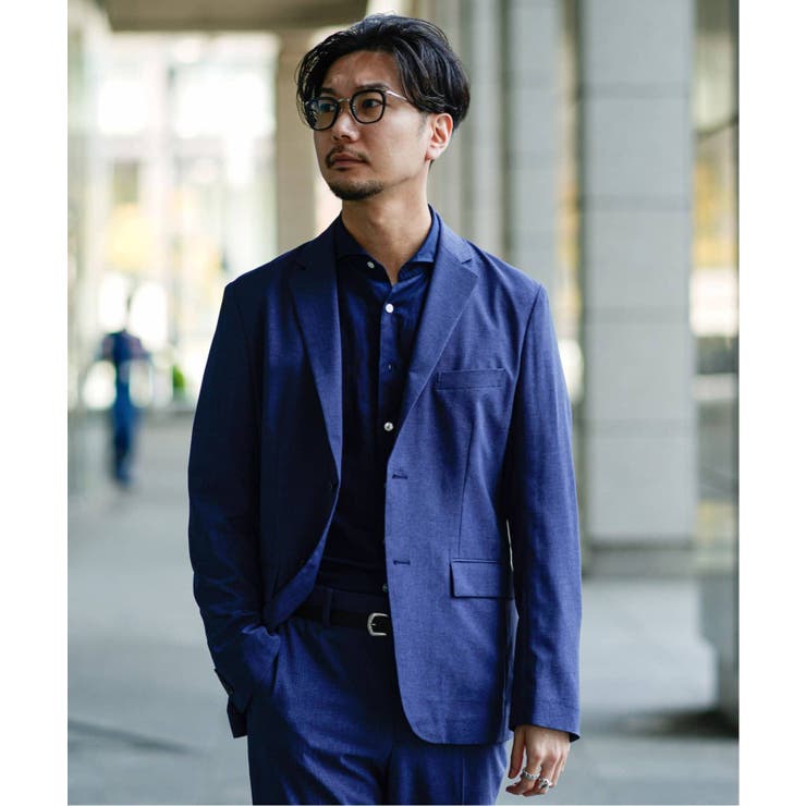 ブルー | CLICK ライトメランジトロ 2ボタン | B.C STOCK