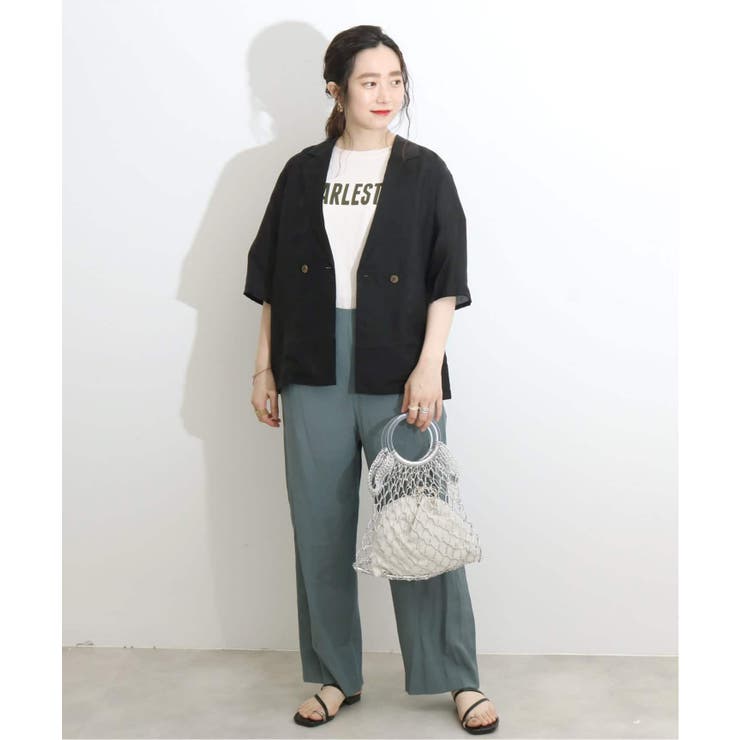 B.C STOCKベーセーストックハーフスリーブジャケット　シアージャケット B.C STOCKベーセーストックハーフスリーブジャケット シアー