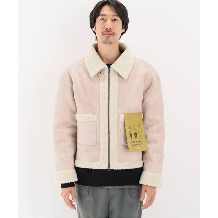 B.C STOCK＞ 【#WC】Fake Mouton B3 JACKET[品番：BYCW0009996]｜B.C