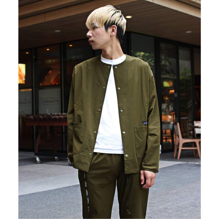 THOUSAND MILE サウザンドマイル　ブルゾンセットアップ　M　新品 THOUSAND MILE ジャケット ノーカラージャケット 「THOUSAND