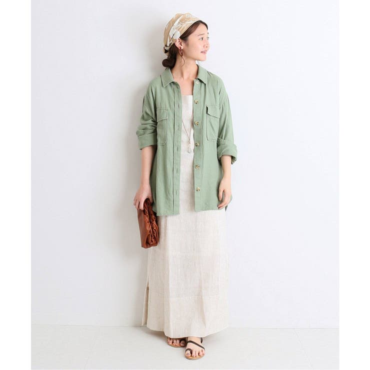 Li/Vis CPOブルゾン◇[品番：BYCW0007404]｜B.C STOCK（ベーセー