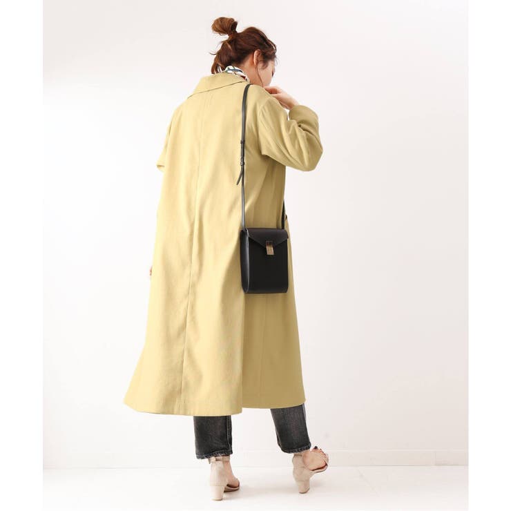 Spick and Span]ビックカラーガウンコート◇[品番：BYCW0003904