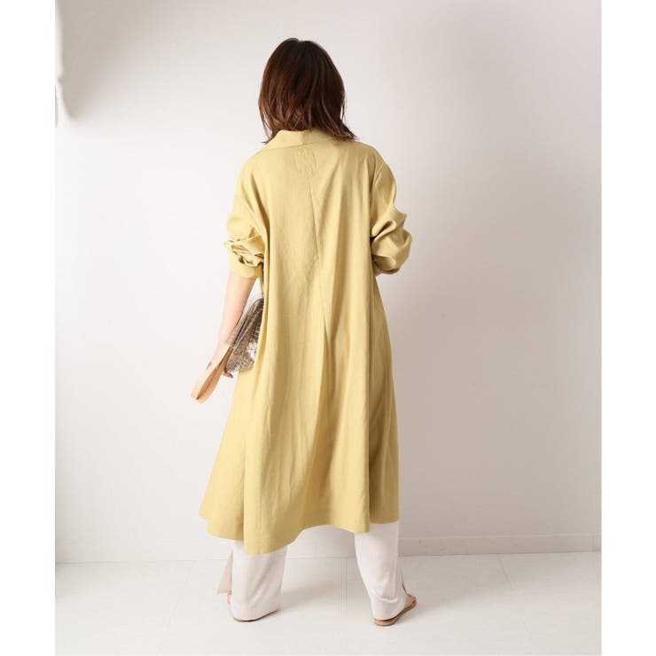 口コミ サイト 商品 Spick and Span]ビックカラーガウンコート◇[品番：BYCW0003904 ジャケット・アウター