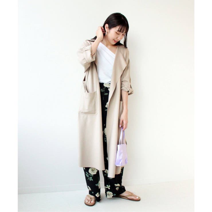 [journal standard L'essage]ストレッチガウンコート◆[品番：BYCW0004093]｜B.C  STOCK（ベーセーストック）のレディースファッション通販｜SHOPLIST（ショップリスト）