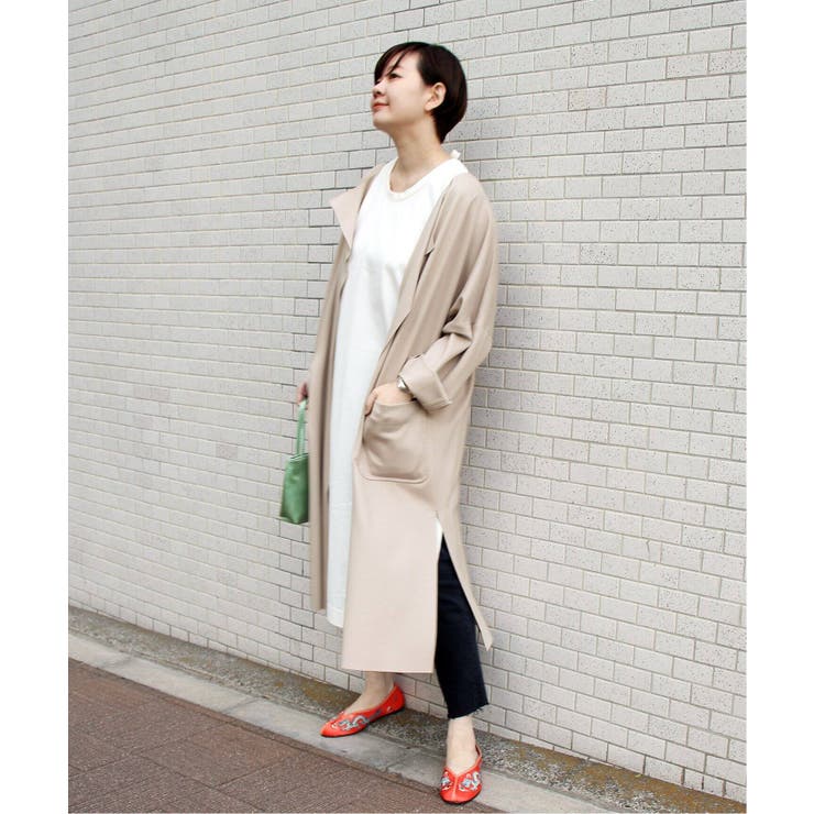 [journal standard L'essage]ストレッチガウンコート◆[品番：BYCW0004093]｜B.C  STOCK（ベーセーストック）のレディースファッション通販｜SHOPLIST（ショップリスト）