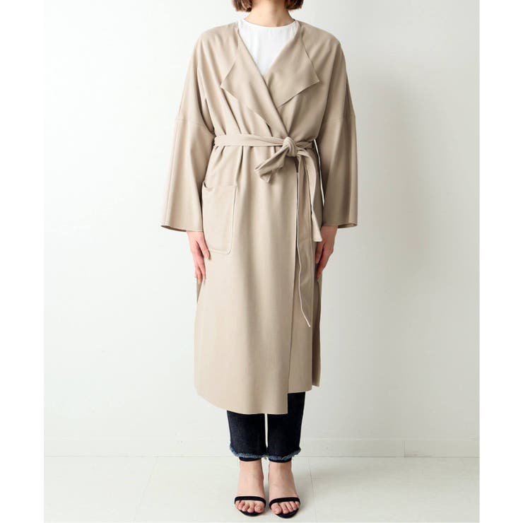 [journal standard L'essage]ストレッチガウンコート◆[品番：BYCW0004093]｜B.C  STOCK（ベーセーストック）のレディースファッション通販｜SHOPLIST（ショップリスト）