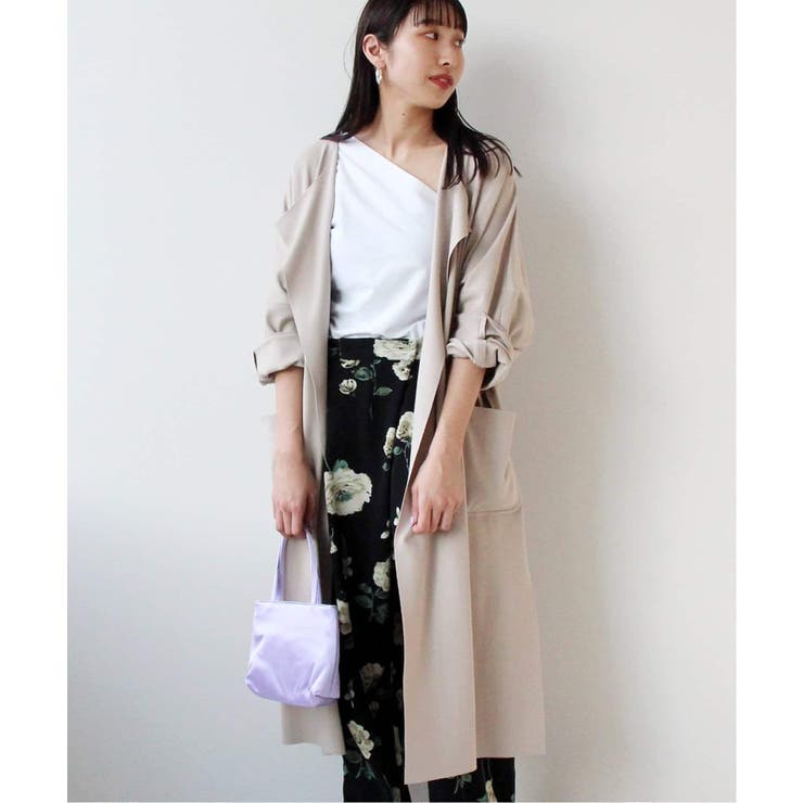 JOURNAL STANDARD L'ESSAGE ストレッチガウンCT journal standard L'essage]ストレッチガウンコート◇[品番