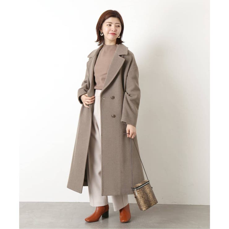 B.C STOCK ベーセーストック ビッグカラーコート◇[品番：BYCW0002965