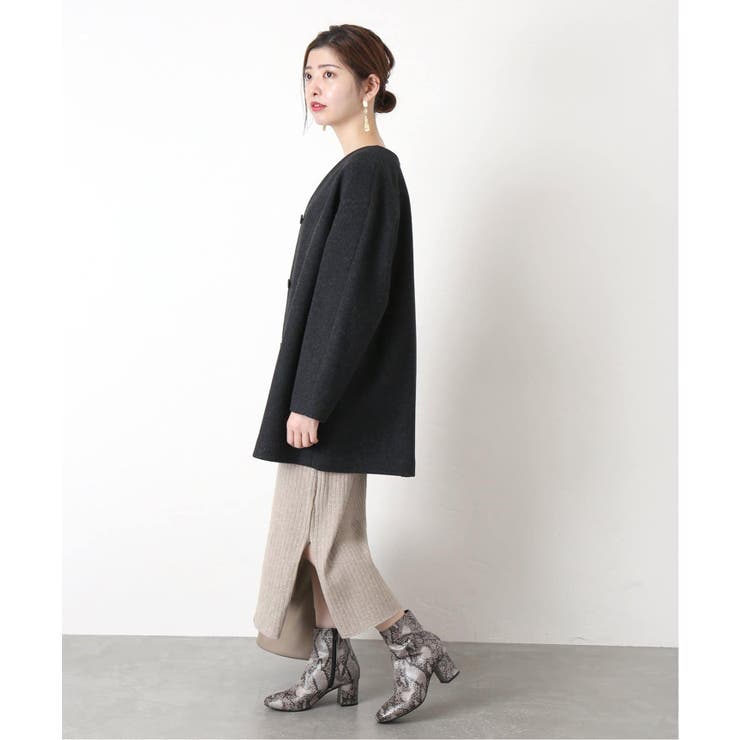 B.C STOCK ベーセーストック】 リバージャージコクーンコート