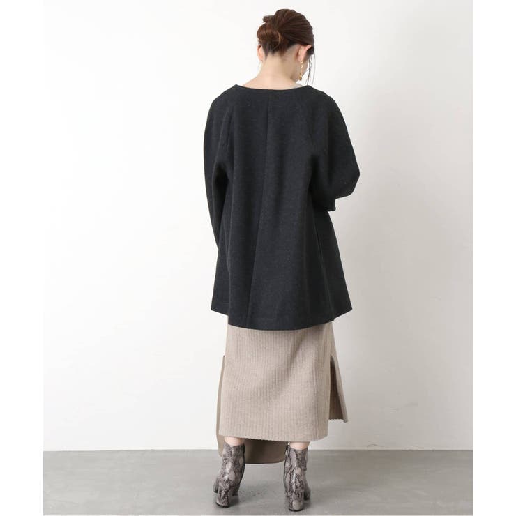 B.C STOCK ベーセーストック】 リバージャージコクーンコート