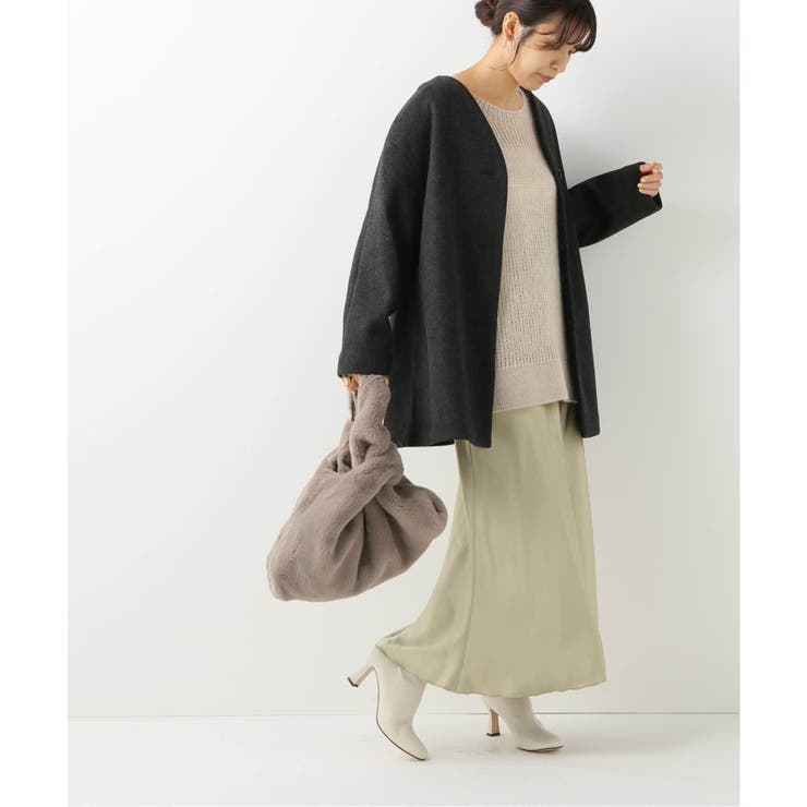 B.C STOCK ベーセーストック】 リバージャージコクーンコート
