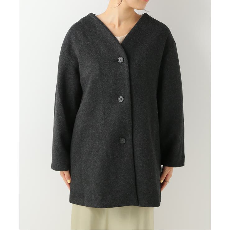 B.C STOCK ベーセーストック】 リバージャージコクーンコート