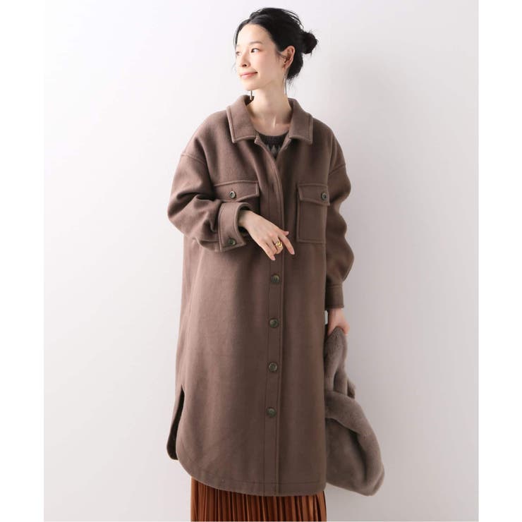 B.C STOCK ベーセーストック CPOロングコート[品番：BYCW0002969]｜B.C