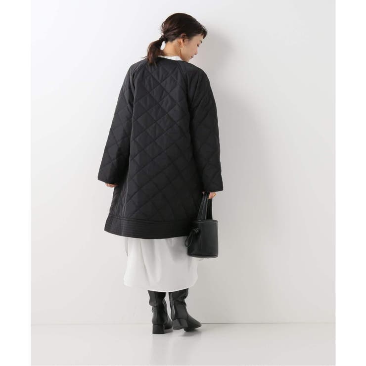 ベイクルーズ　リバーシブルキルティングフードコート　新品タグ付き ベイクルーズ リバーシブルキルティングフードコート 新品タグ付き