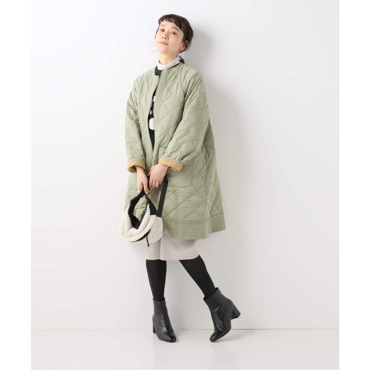 B.C STOCK ベーセーストック】 リバーシブルキルティングコート[品番