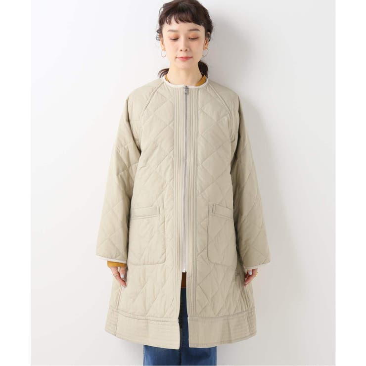 B.C STOCK ベーセーストック】 リバーシブルキルティングコート