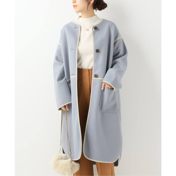 【B.C STOCK ベーセーストック】 パイピングクルーネックコート◆ | B.C STOCK | 詳細画像29 