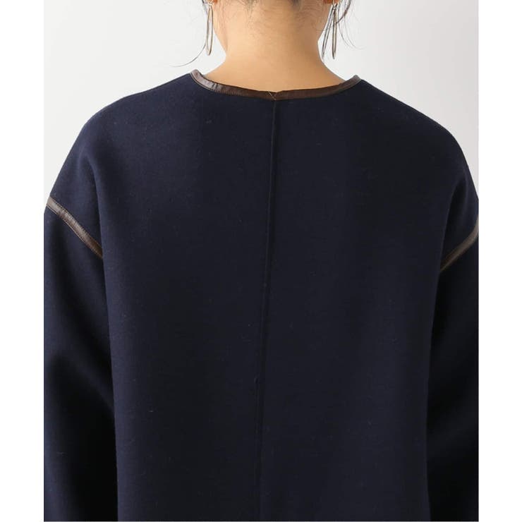 【B.C STOCK ベーセーストック】 パイピングクルーネックコート◆ | B.C STOCK | 詳細画像35 