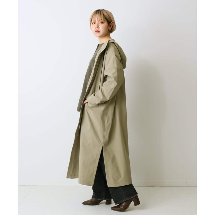 売上実績NO.1 JW タスランフードロングコート◇[品番：BYCW0006529]｜B.C ジャケット・アウター