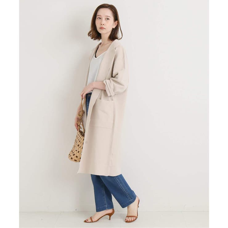 【IENA】CO/PLミラノリブロングコート◆[品番：BYCW0004507]｜B.C  STOCK（ベーセーストック）のレディースファッション通販｜SHOPLIST（ショップリスト）