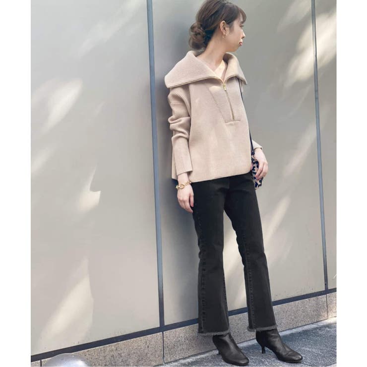 Spick and Span＞ 【5 1/2】ベルラインフレイデニム◇[品番