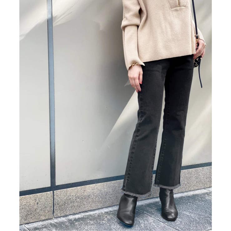 Spick and Span＞ 【5 1/2】ベルラインフレイデニム◇[品番