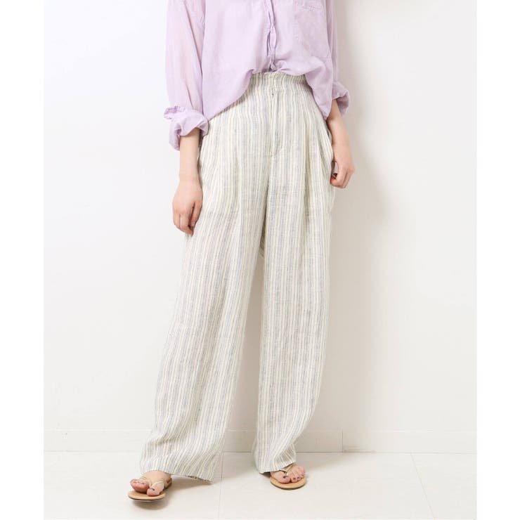【関税込み】A.P.C. オフホワイト Tressie トラウザーズ A.P.C.】Tressie トラウザーズ