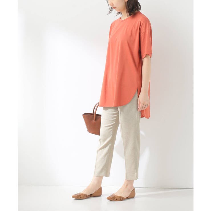 Spick and Span リネンライクテーパードタックパンツ 40 Spick & Span（スピックアンドスパン）の「リネンライク