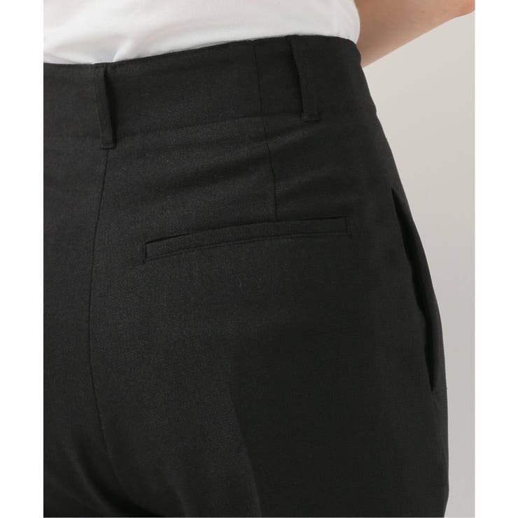 Spick and Span]リネンライクタック テーパードパンツ3◇[品番