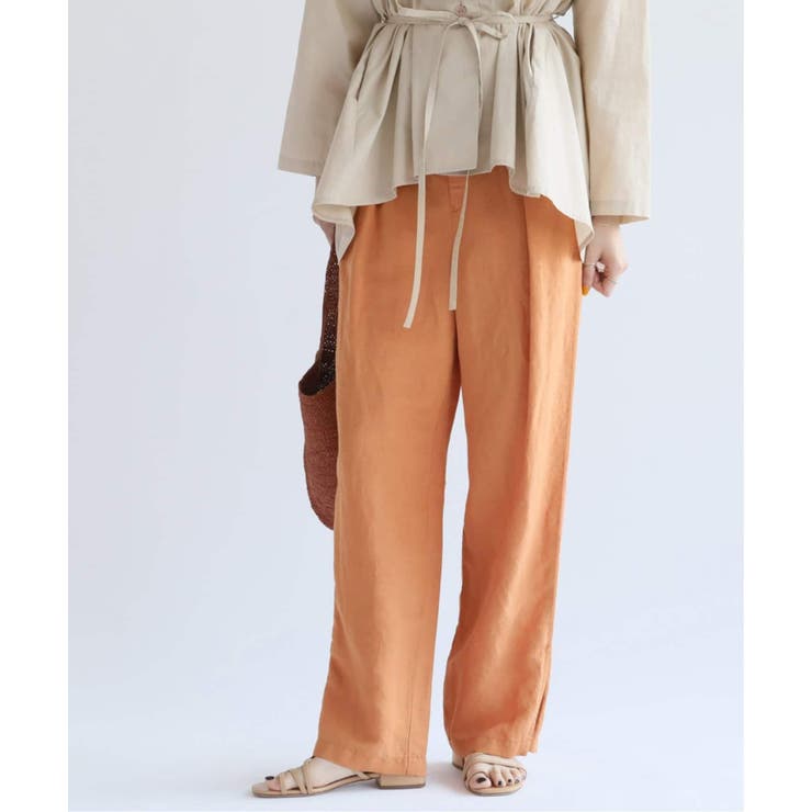 Spick and Span ナチュラルストレッチテーパードパンツ （この春