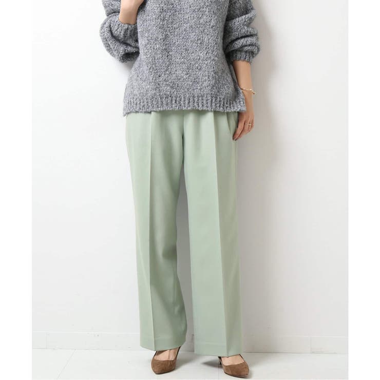 Spick and Span＞ サキソニータックイージーパンツ◇[品番