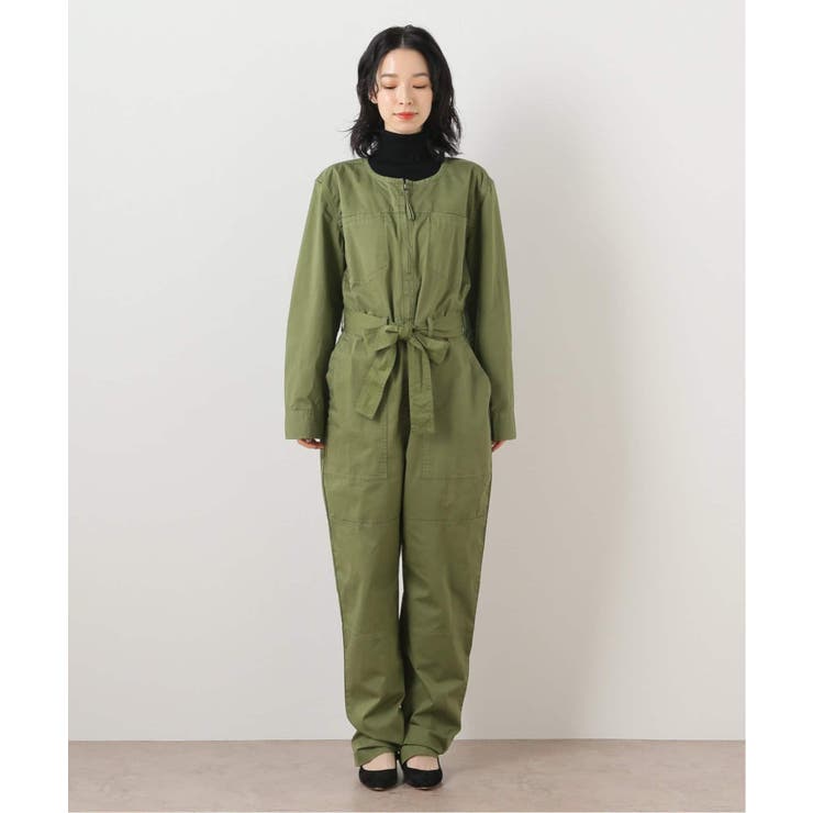 コットンツイルジャンプスーツ[品番：BYCW0003138]｜B.C STOCK（ベー