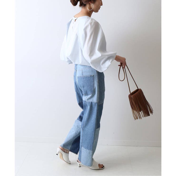 FRAMeWORK＞ デニムパッチワークパンツ◇[品番：BYCW0009803]｜B.C