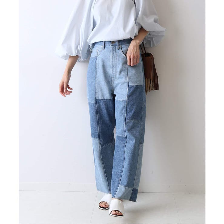 FRAMeWORK＞ デニムパッチワークパンツ◇[品番：BYCW0009803]｜B.C