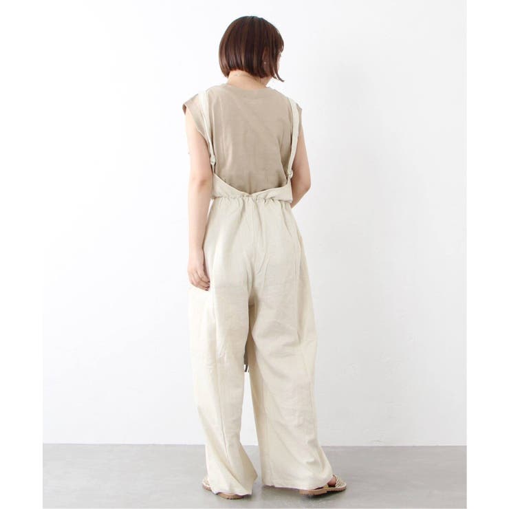 最安プラン at dawn/アットドーン】Open Jumper：サロペット[品番 Back サロペット・オーバーオール・オールインワン