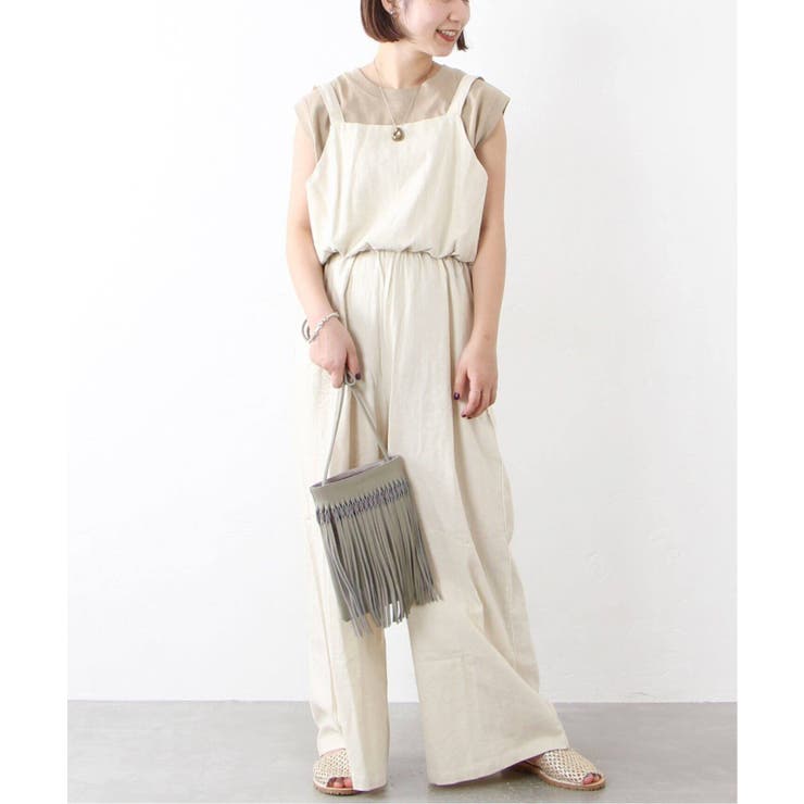 at dawn/アットドーン】Open Back Jumper：サロペット[品番
