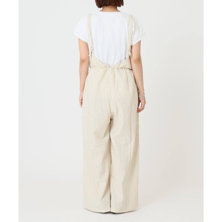 at dawn/アットドーン】Open Back Jumper：サロペット[品番