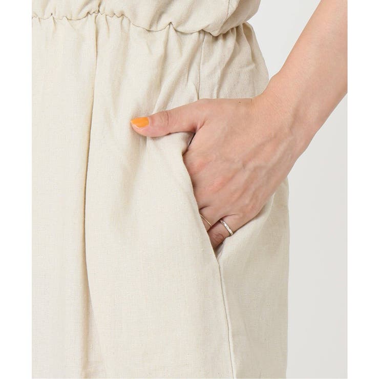 at dawn/アットドーン】Open Back Jumper：サロペット[品番
