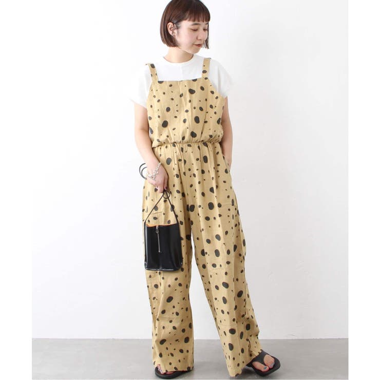 セール 登場から人気沸騰 at Jumper：サロペット[品番 Back dawn/アットドーン】Open サロペット・オーバーオール・オールインワン