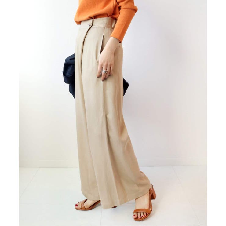 JOURNAL STANDARD relume】リヨセルリネンラップパンツ◇[品番 JOURNAL STANDARD relume】リヨセルリネンラップパンツ◇[品番