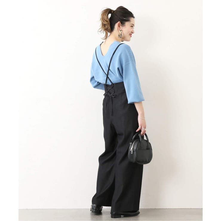 B.C STOCK]サス付きワイドパンツ◇[品番：BYCW0004726]｜B.C