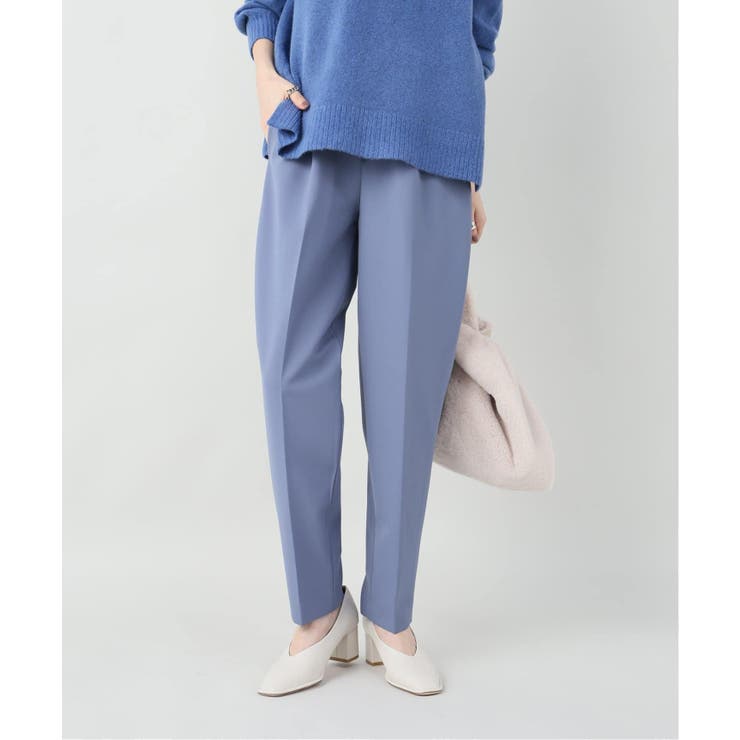 B.C STOCK ベーセーストック】 センタープレスツイルテーパード