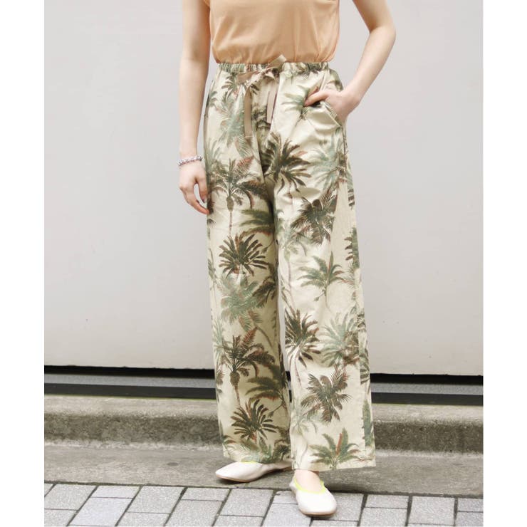 JW DEVEAUXパームツリーパンツ◇[品番：BYCW0006547]｜B.C STOCK（ベー