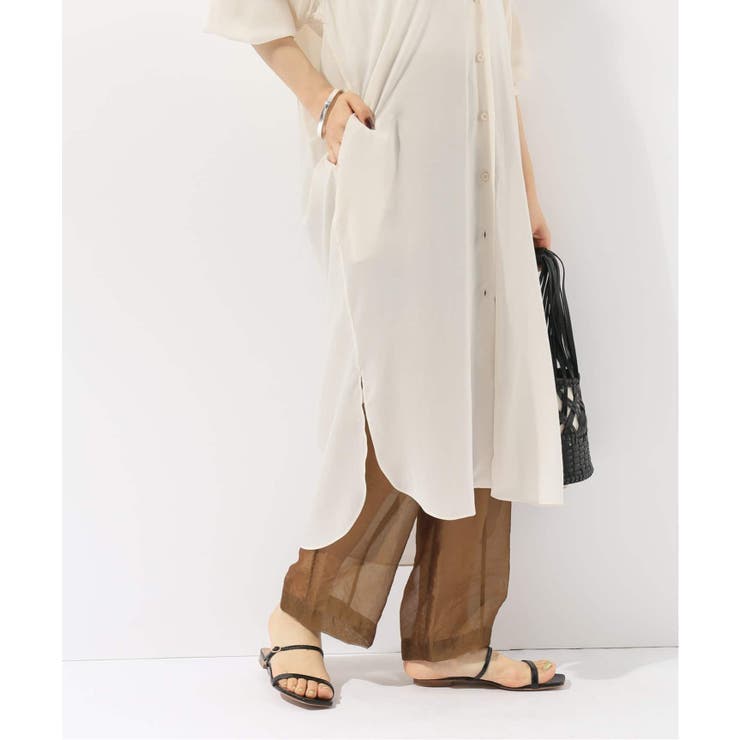 TODAYFUL / トゥデイフル】 sheer gather pants[品番：BYCW0007587