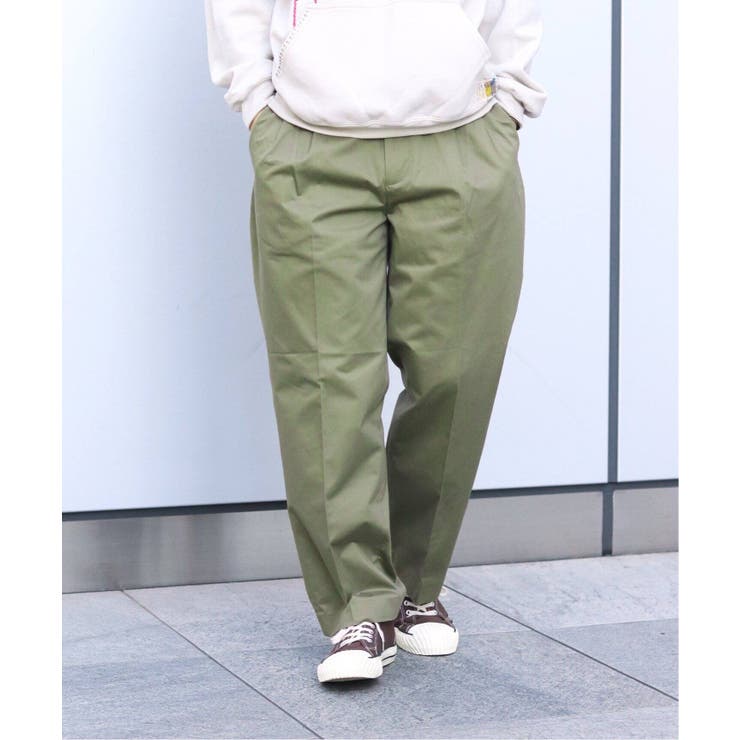 ORGANIC SATIN TROUSERS【セットアップ着用可能】[品番：BYCW0003566