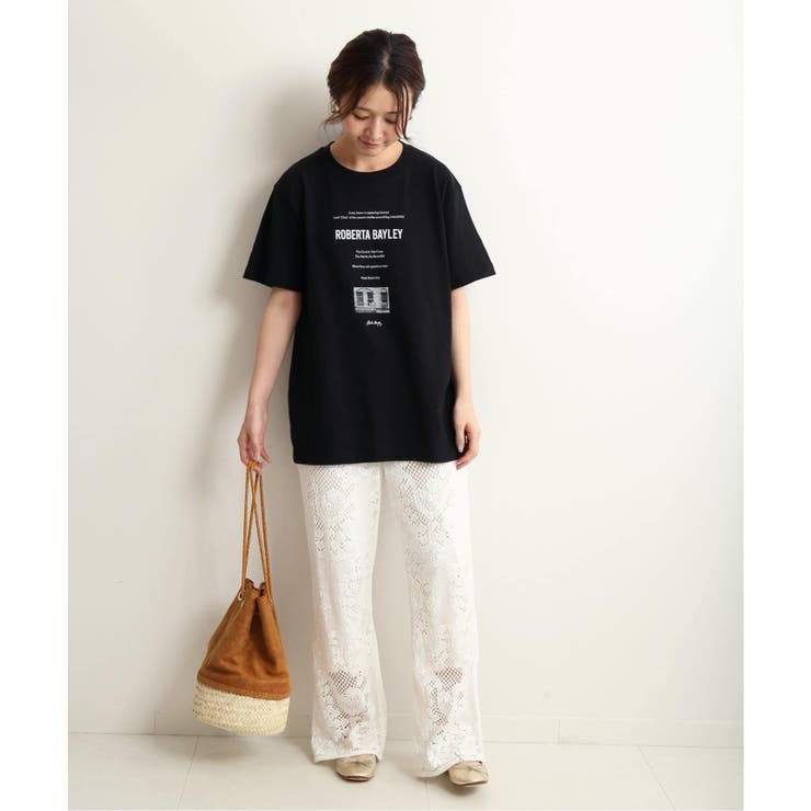 SLOBE IENA レースフレアーパンツ SLOBE IENA(スローブイエナ)の「レースフレアーパンツ◇（SLOBE